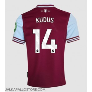West Ham United Mohammed Kudus #14 Kotipaita 2024-25 Lyhythihainen